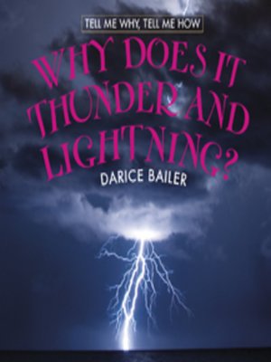 Why Does it Thunder and Lightening? - ebook